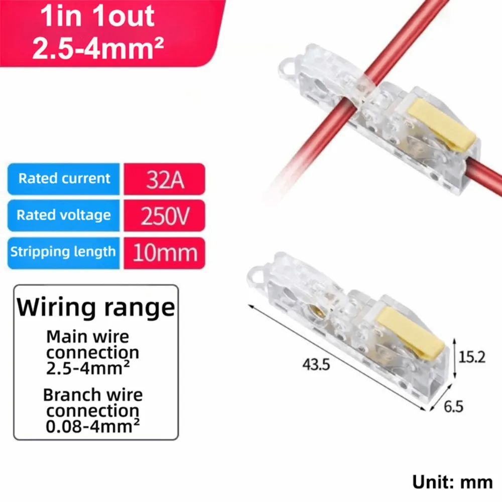 Variant: 1in 1out 2.5-4mm2