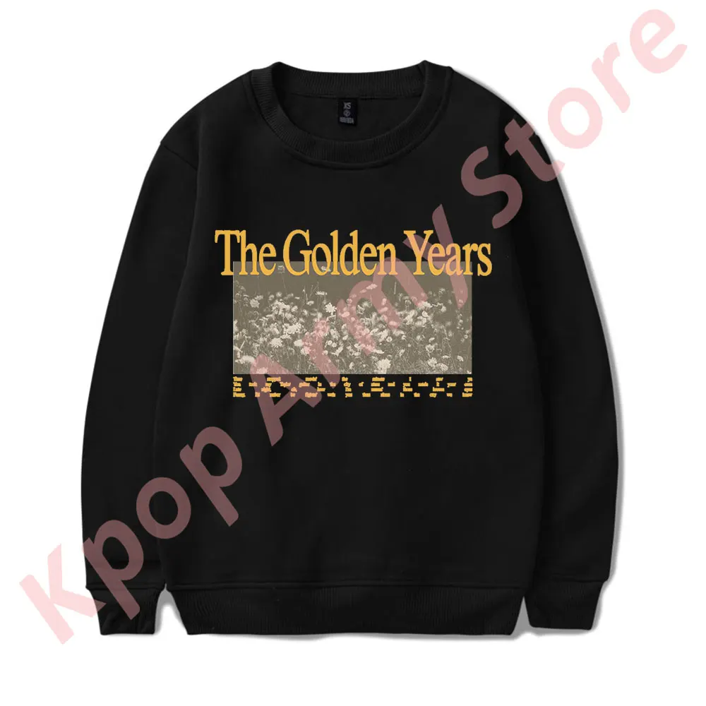 Joshua Bassett Flowers Crewneck Sweatshirts The Golden Years Tour Merch Unisex Fashion Casual Streetwear