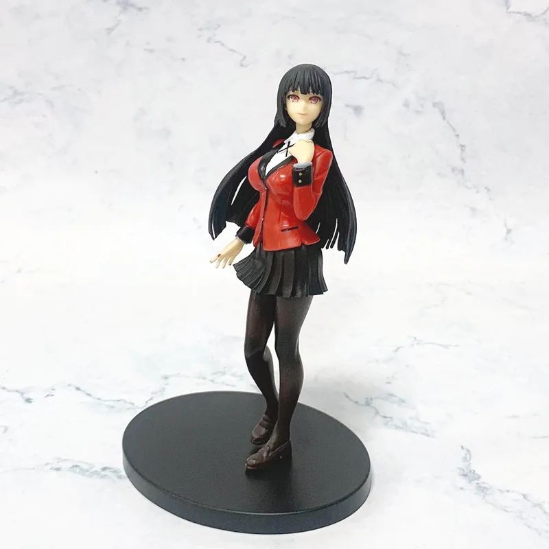 Nuovo 17 centimetri Artfx J Kakegurui Anime Figura Jabami Yumeko Pvc Action Figure Da Collezione Modello Giocattoli Regalo Ornamenti Bambola Giocattolo