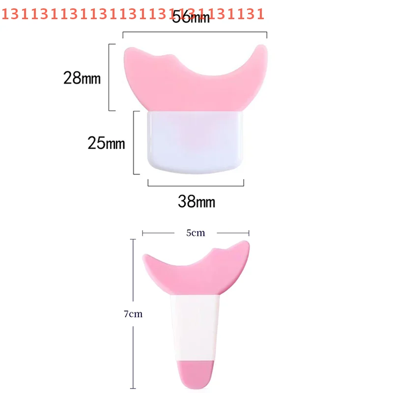 أداة مكياج قابلة لإعادة الاستخدام للمساعدة في الرسم لتطبيق كحل وأحمر الشفاه، أطراف جناح استنسل تحديد العيون متعددة الوظائف