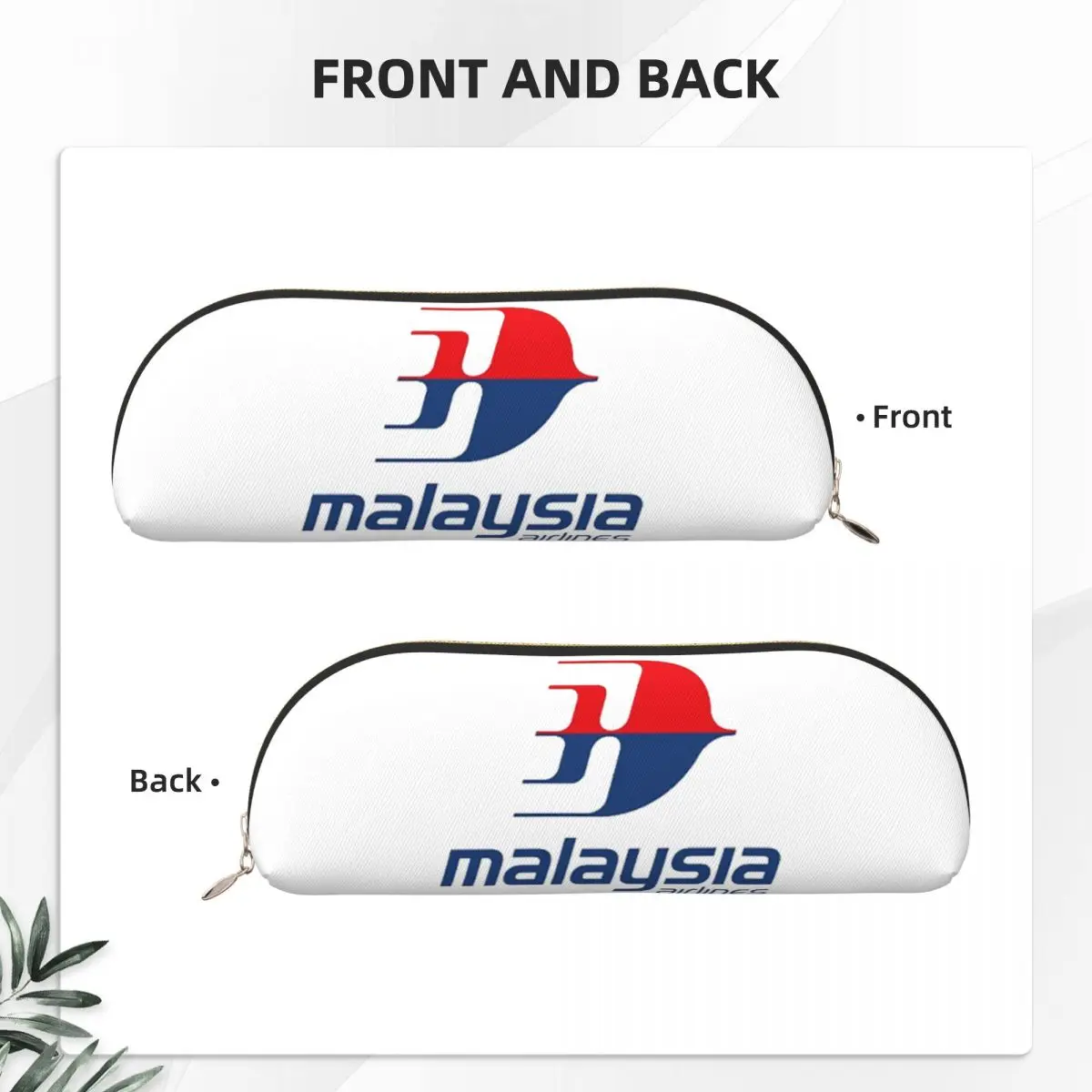 Estuche para lápices Malaysia Airlines, estuche para lápices, suministros de papelería, caja grande para bolígrafos, bolsa para lápices para la escuela de niños