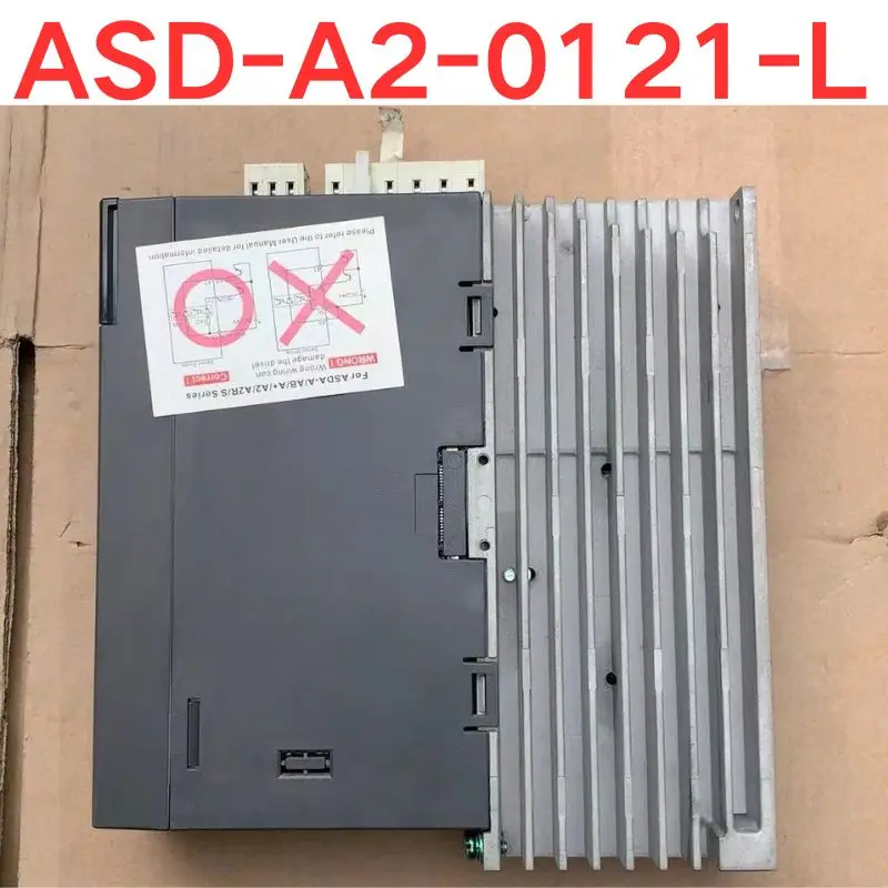 Second-hand test OK  Servo driver 0.1KW ASD-A2-1121-LL