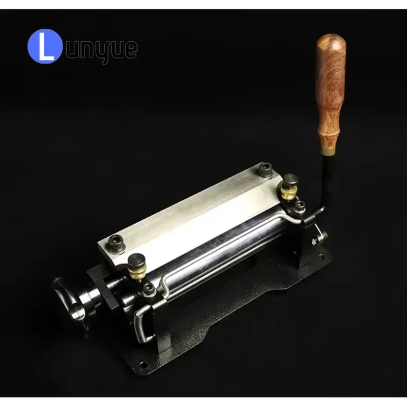 Manual Leather Belt Peeler Hand Tool for Cowhide Pig Skin Watch Strap Thinning Splitting Tanned Leather Craft DIY Repair