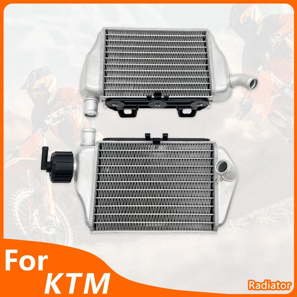 

Для KTM SX65 2024, алюминиевый радиатор для мотоцикла, GASGAS MC65 HUSQVARNA TC65, OEM, сменный радиатор охлаждения для мотокросса
