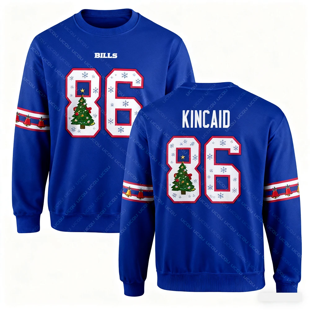 عيد الميلاد الجديد الكبار زائد حجم البلوز الجاموس كرة القدم الأمريكية جيرسي الرجبي جيرسي الرياضية التدريب جيرسي فواتير 3 أرقام