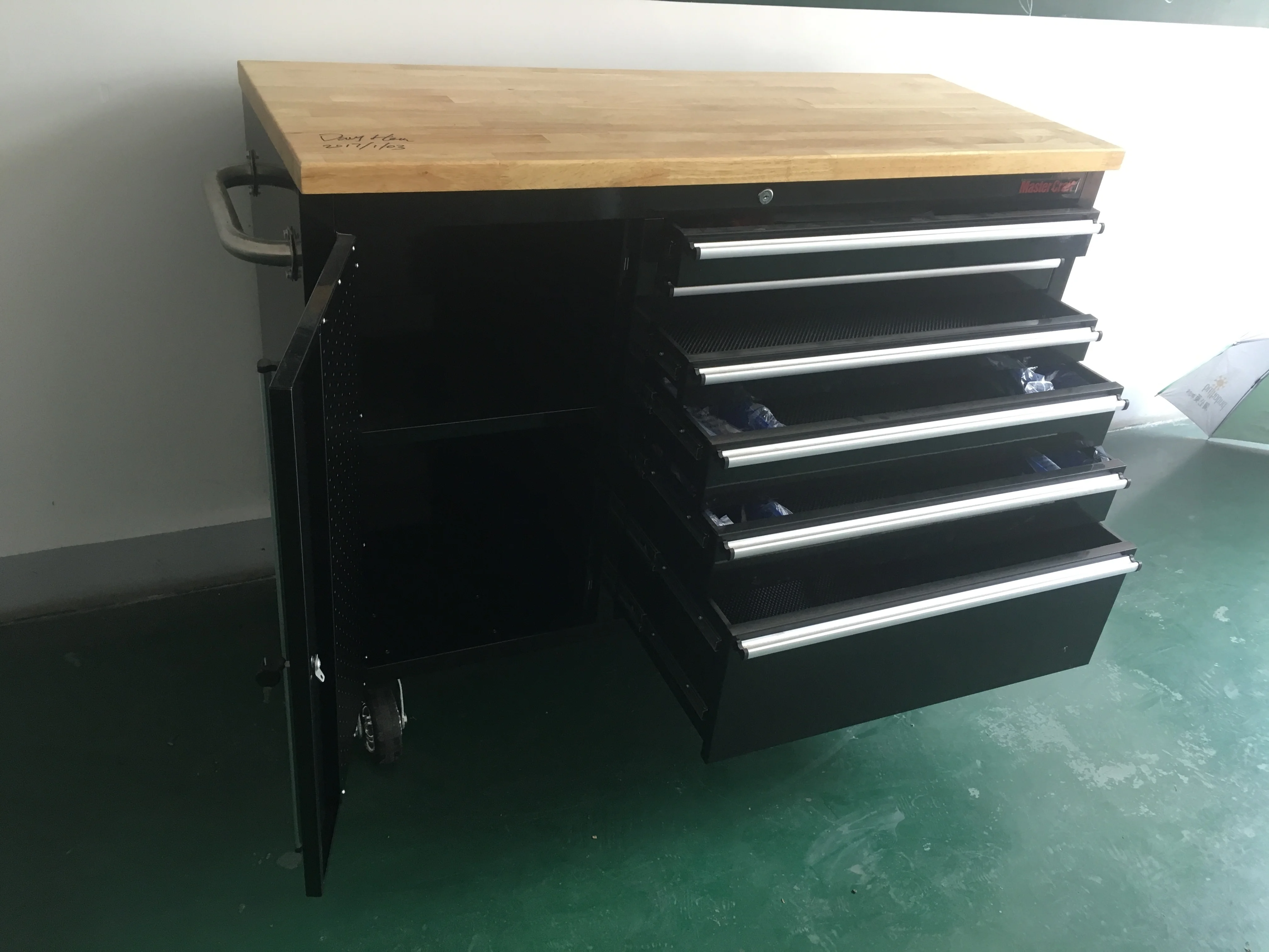 48inch Powder Coated Rolling Tool Box Cabinet Tool Trolley Storage Metal Storage Cabinets For Garage