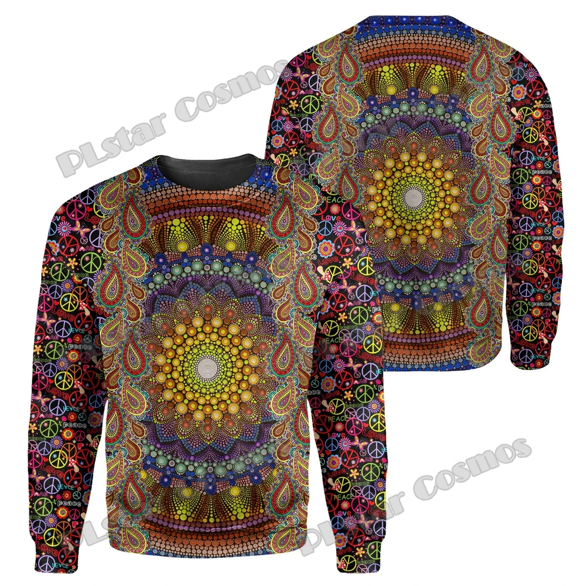 Sunflower Hippie 3D All Over Printed Fashion Men's Hoodies & Sweatshirt Autumn Streetwear Unisex Casual zipper hoodie TDD190