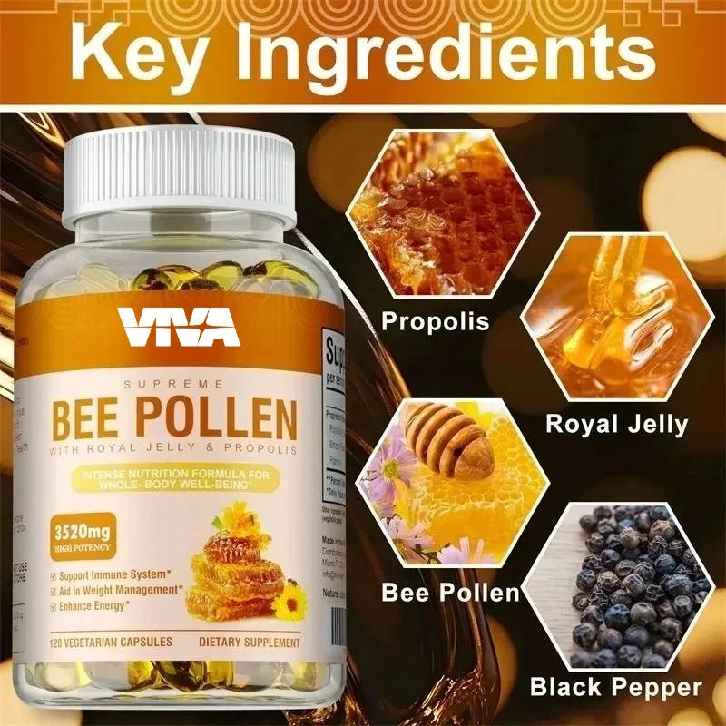 Bee Pollen - Anti-aging, Immunity Enhancement, Weight Management, Increased Satiety, Regulating Gastrointestinal Function