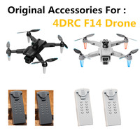 F14 GPS Drone Original Accessories 3.7V 2000Mah / Propeller Maple Leaf / For 4D-F14 Drone Spare Parts 4DRC F14 Battery