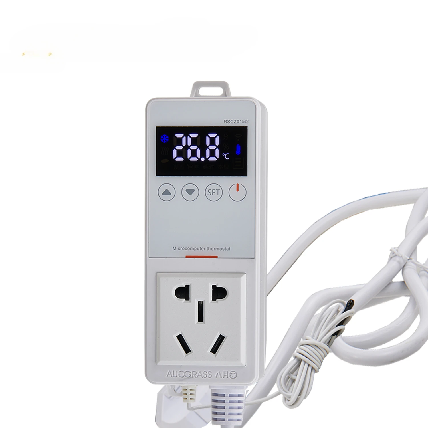 Intelligent temperature controller and high-precision constant temperature socket for greenhouse planting