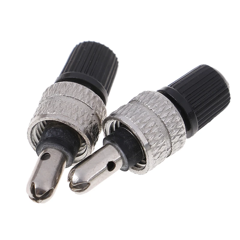 

10Pcs Nickel Plated Brass Bike Wheel Tire Valve Core With Cap Bicycle Valve Ultralight MTB Mountain Road Bicycle Accessories