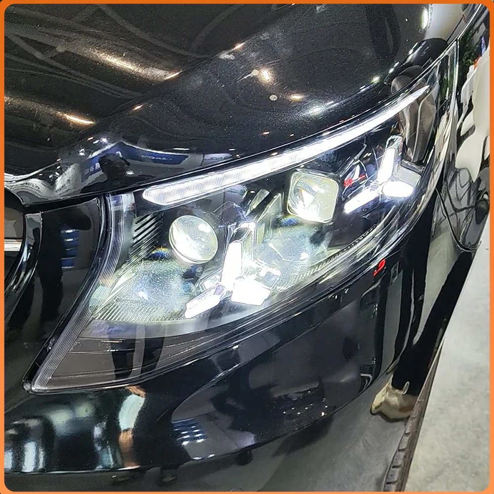 

For 2016-2023 Benz Vito V260 W447 Upgrade Full LED Headlight Assembly Projector Lens DRL Plug And Play Auto Front Lamp