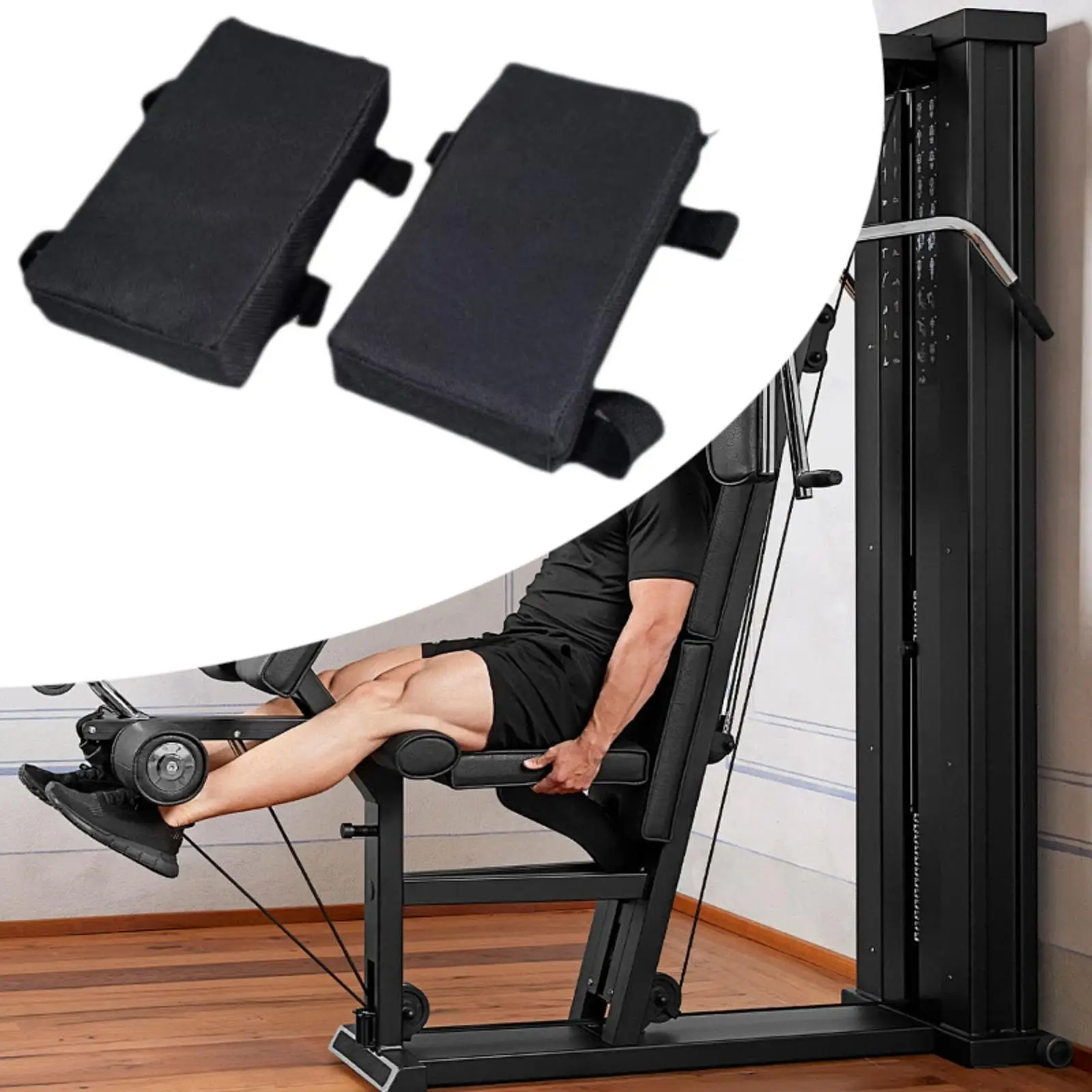 Shoulder Pad for Hack Squat Machine Gym Equipment Attachment Portable Soft Anti Skid Squat Pad for Strength Training Fitness