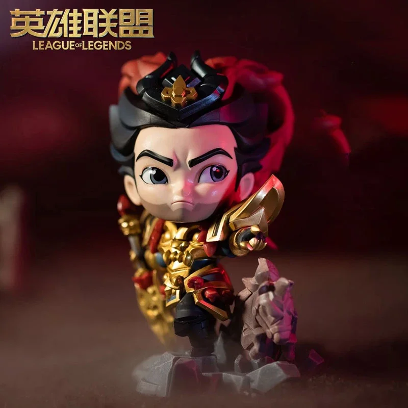 In Voorraad Echte Originele League Of Legendes Jarvan Iv Het Voorbeeld Van Demacia Action Anime Figuur Verzamelbare Beeldje Ornament