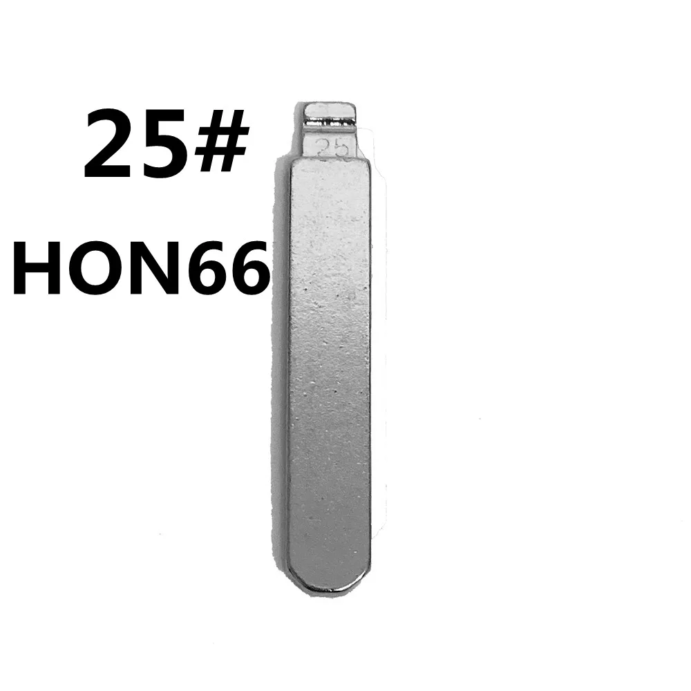 Lame de clé de voiture à distance KD vierge pour KIT, Fiat Renualt, GM, Golf, Ford, TOY43, TOY48, HU66, HU92, VA2, HU83, Boom 66, MIT11, 66 pièces