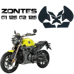 For Zontes G1-125 125 G1 G1 125 G2 1252022 Motorcycle Anti Slip Tankpad Side Gas Knee Grip Traction 3M Decals Tank Pad Stickers