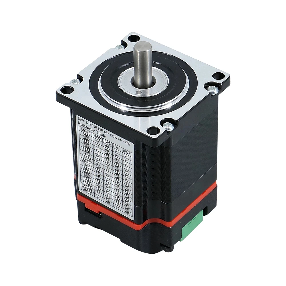 Hybrid Servo Nema23 Closed Loop Stepper Motor with Encoder 1.2Nm 2.2Nm 2.5Nm 3Nm Integrated Servo Motor Nema23 Motor with Driver