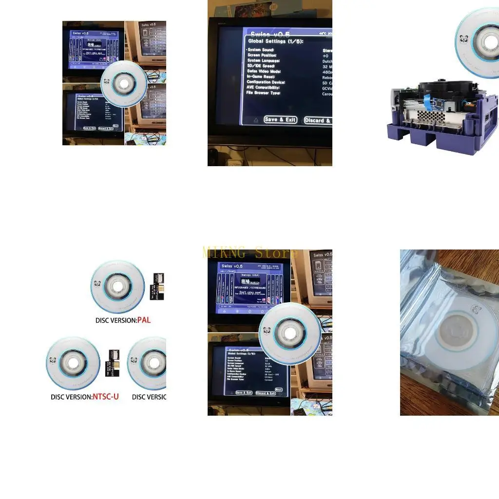 For Gamecub and SD2SP2,Tf Card Reader Adapter, Replacement and for Swiss Boot Disk,Mini DVD Best Sale