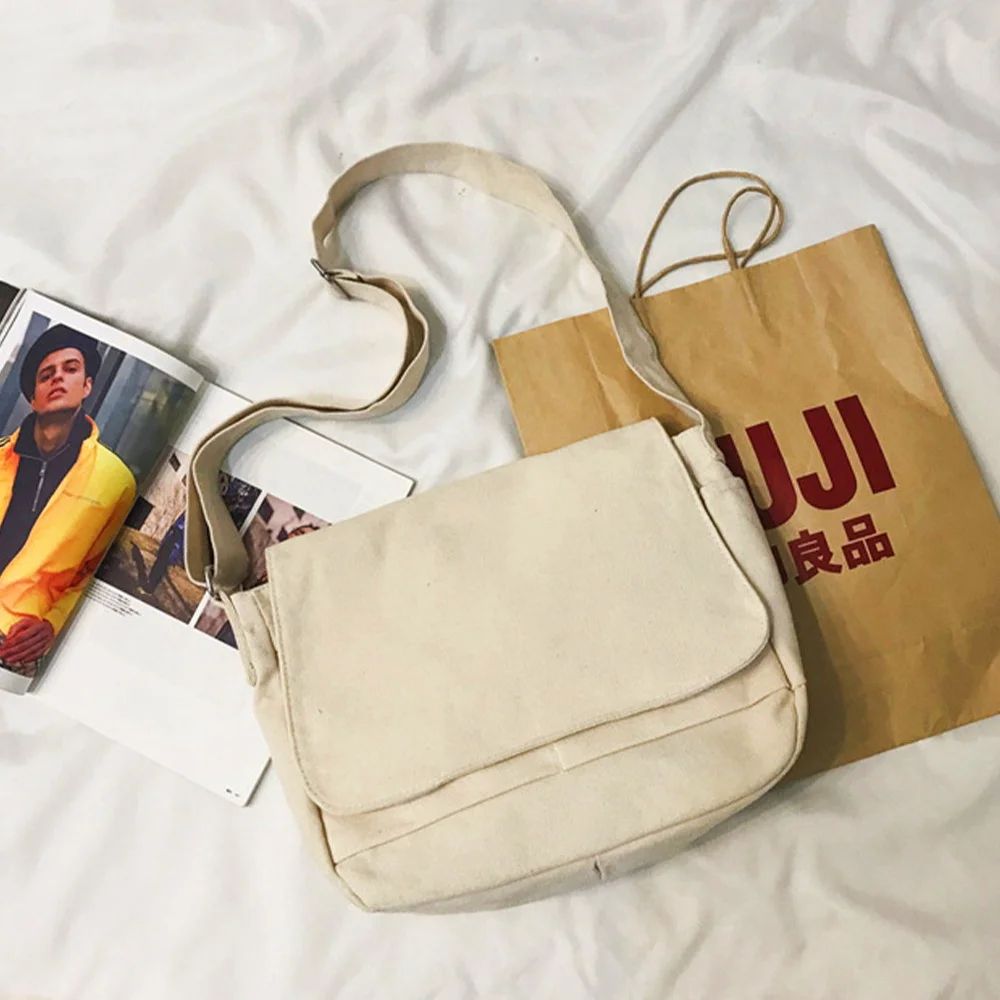 Women's School Messenger Bags for Women Canvas Large Capacity Shoulder Ladies Designer Nurse Print Handbag Casual Female Handbag