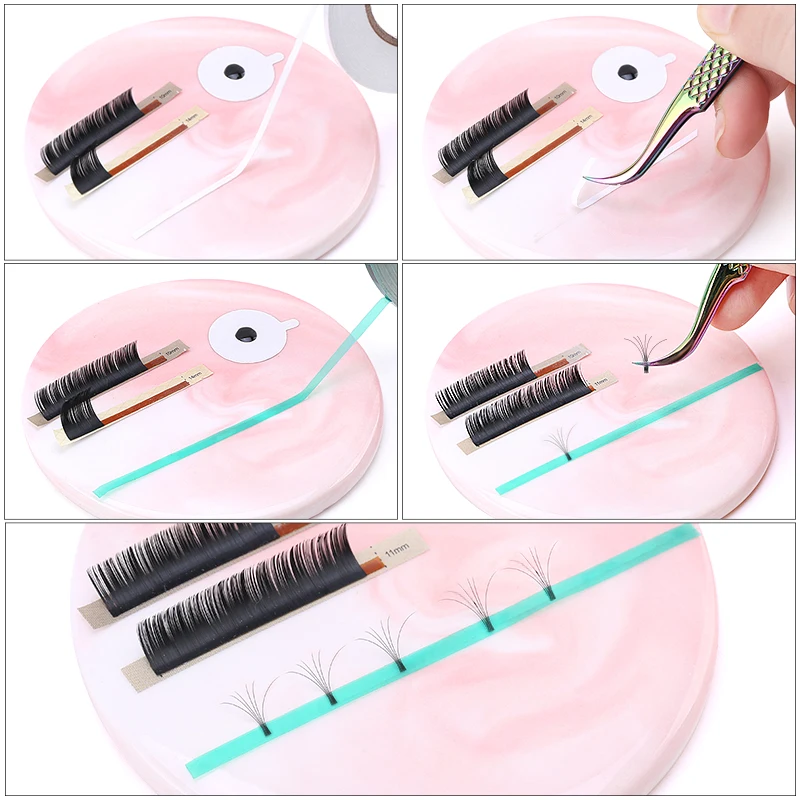 40M Grafting Pallet Tape Eyelashes Extension Tool For 3D lashes Display Stand Double-Sided Tape Beauty Makeup Tool