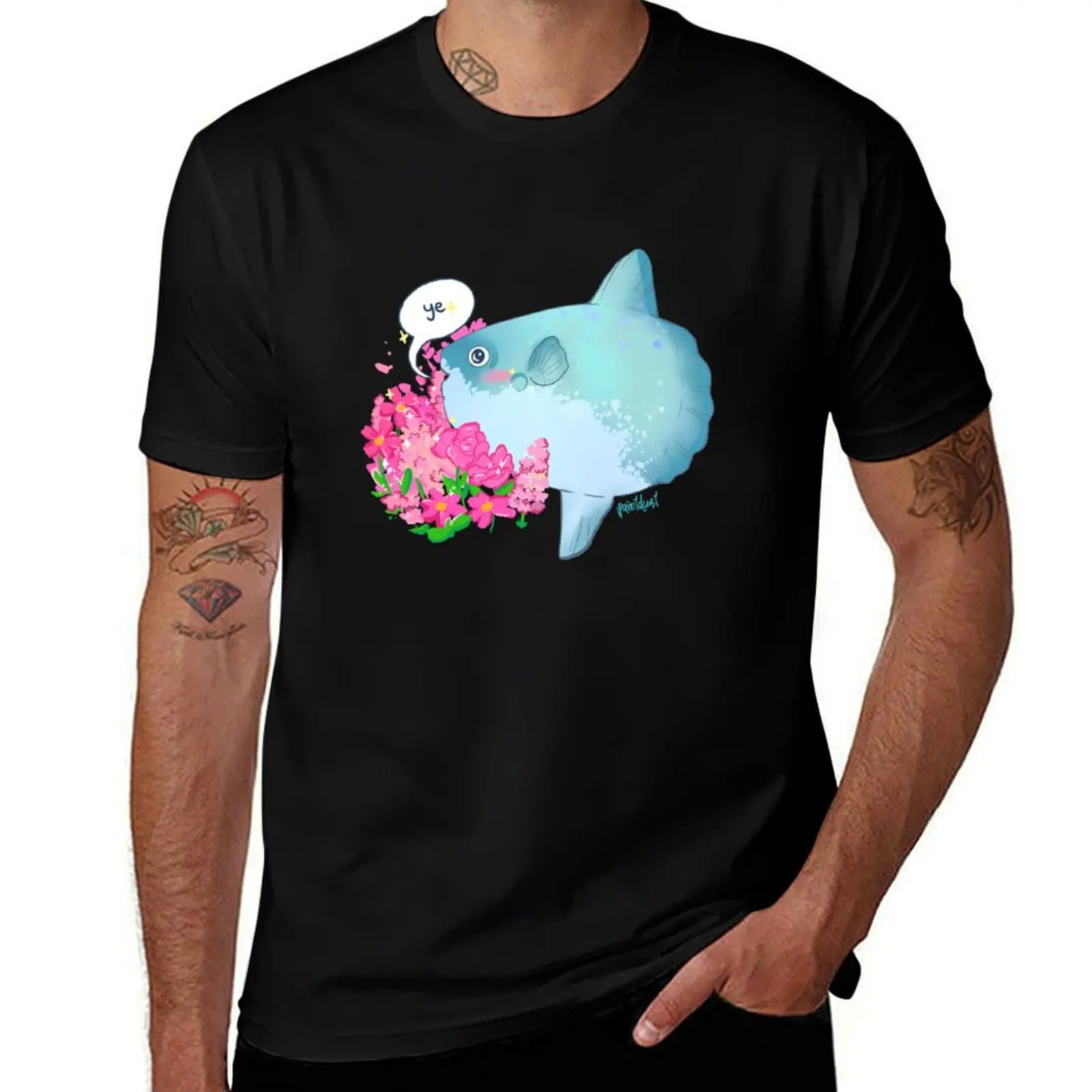 Sunfish Says Ye Meme - OFFICIAL ARTIST UPLOAD T-Shirt t shirt man casual T-Shirt