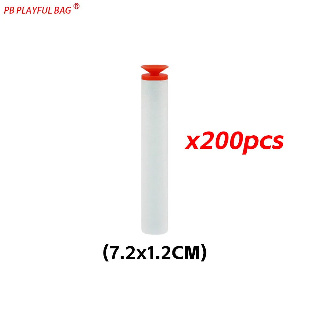 7.2 سنتيمتر 6.5 سنتيمتر شفط كأس رصاصة طرية مسدس لعبة إيفا رغوة الذخيرة ملحق السلامة الإسفنج لعبة الرصاص QJ116