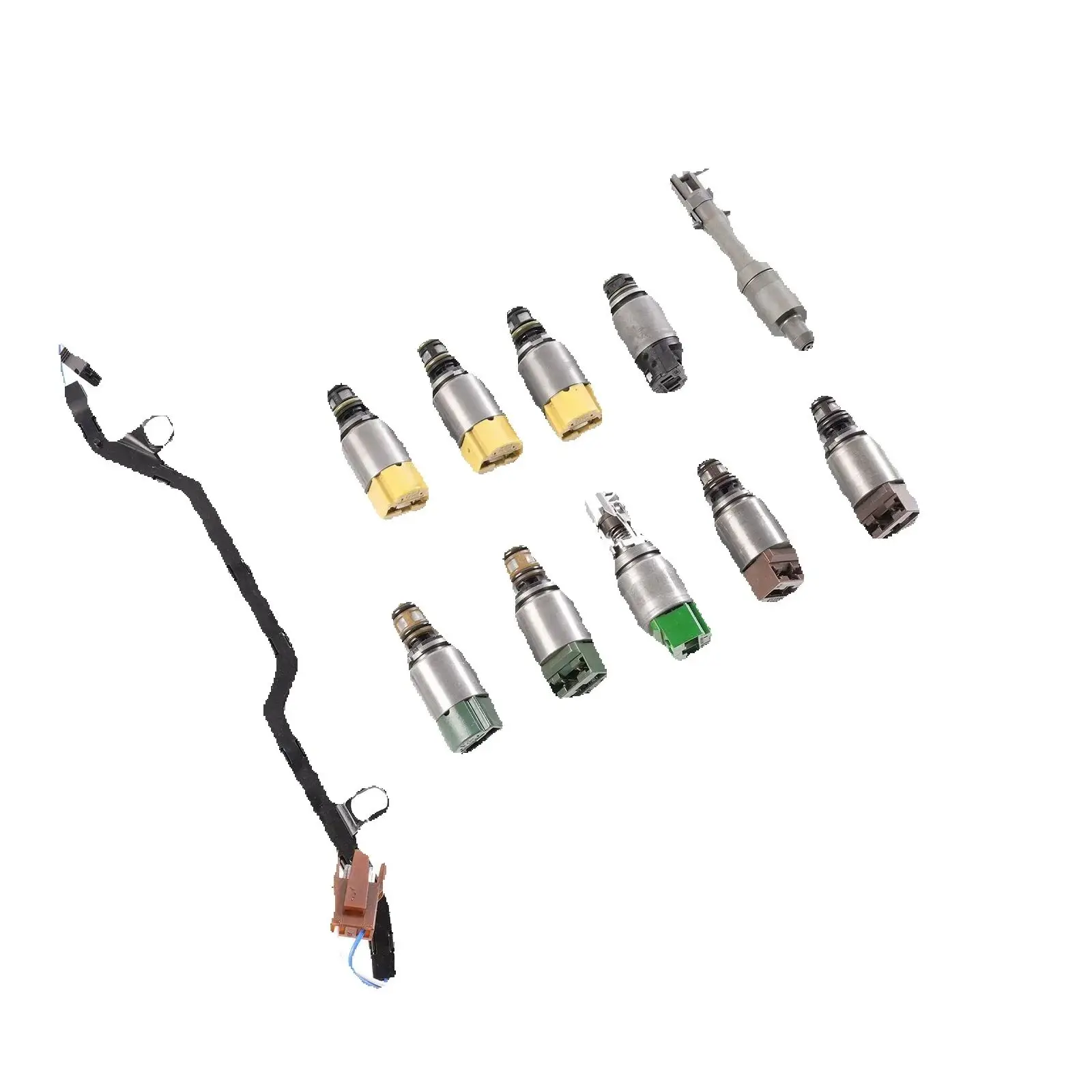 

Комплект соленоидов корпуса клапана коробки передач для BMW F10 F12 F01 F02 X5 X6 8HP70 8HP75 8HP90