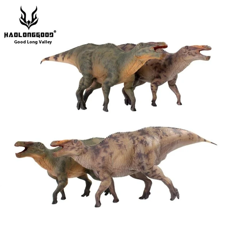 Neues Good Dragon Valley Shandong Dragon Duck billierter Drache Jurassic Herbivorous Dinosaurier Kinderspielzeug Modell Geschenk 1/35