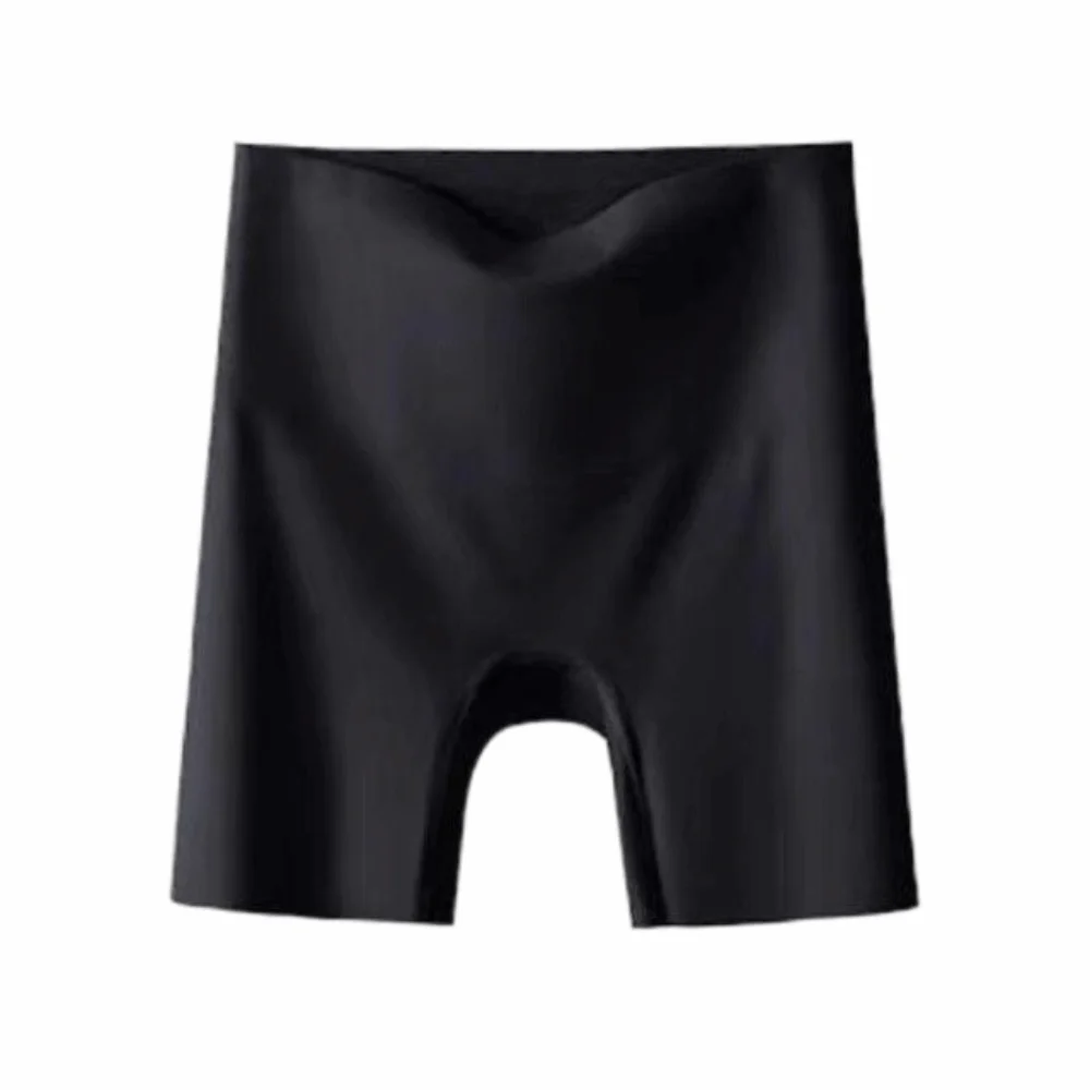

Strong Abdomen Lifting Shaping Underpants Seamless Design Anti Friction Waist-Fitted Safety Pants Ice Silk Material