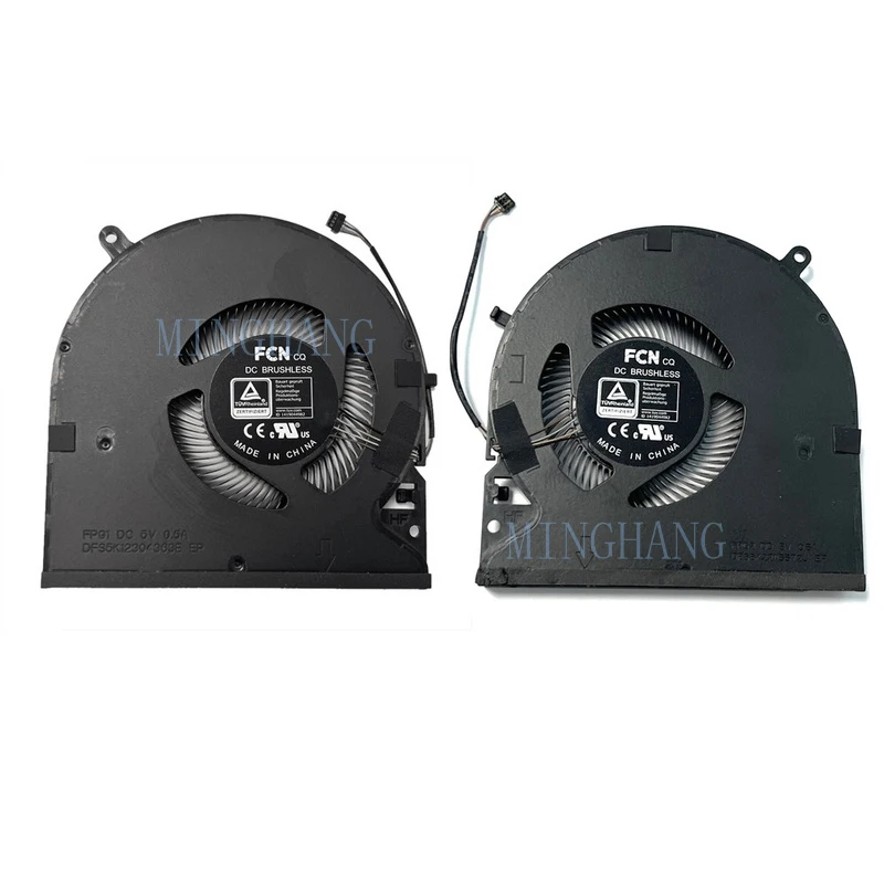 M   M   GPU and CPU Cooling Fan Set For Razer Blade 15 Advanced RZ09-0409 RZ09-0421- 5V