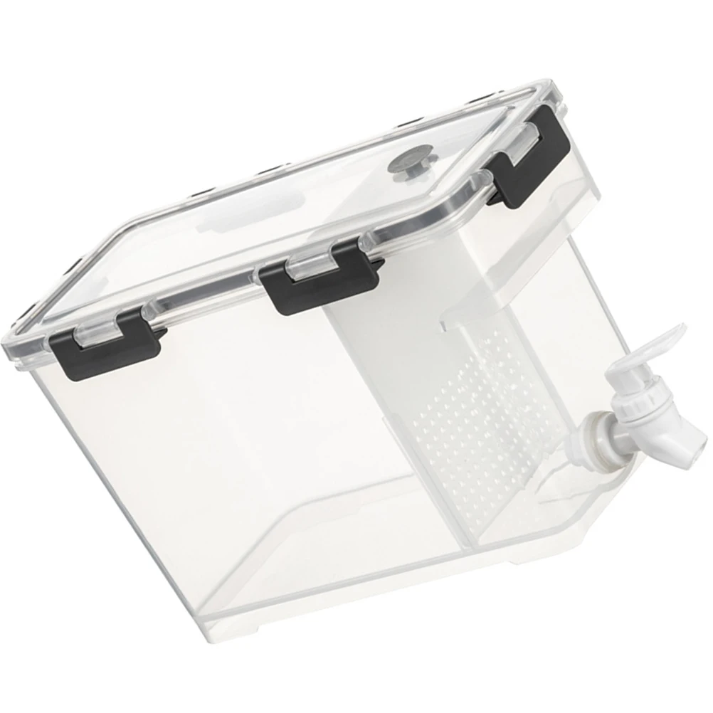 

Large Capacity Beverage Drinks Container With Faucet Fridge Dispenser Juice Storage Fruit Tea Kettle Cold Water Barrel Drink