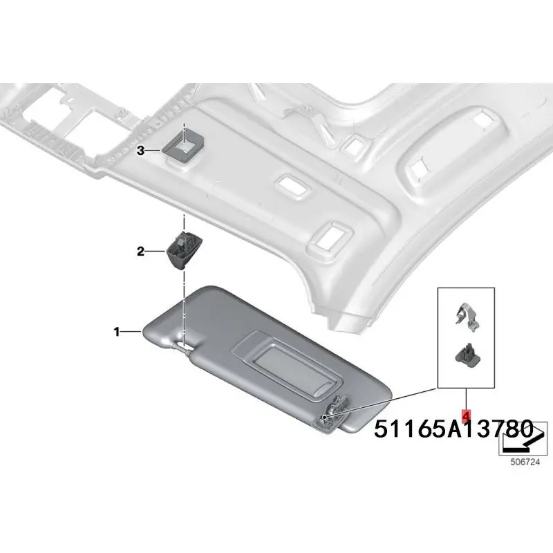 Vehicle body fixed bracket base  51487947981 51417454723   left  51417454724   right  51487458549 51487482483 51647469800