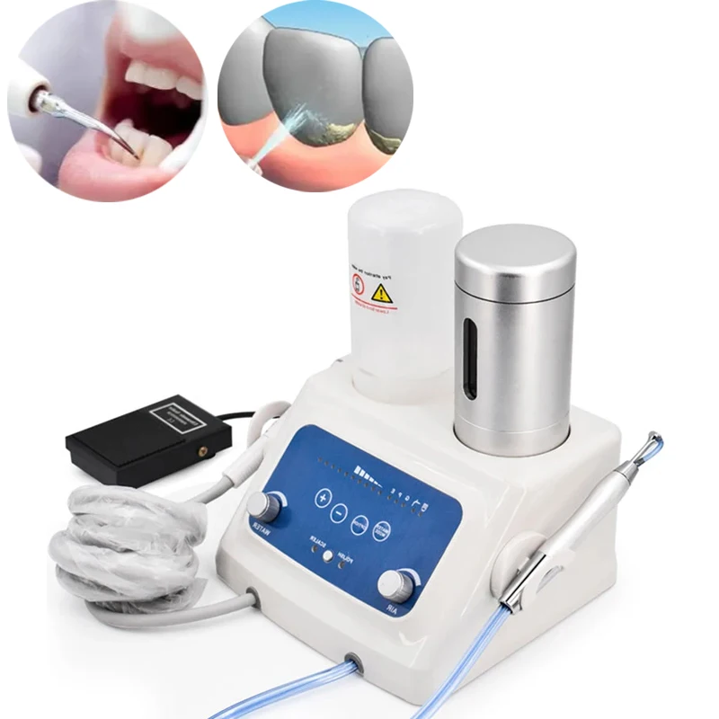 Dentistry Air Prophy Ultrasonic Dental Scaler 2 in 1 for Tooth Rcalculus And Plaque Removal Dentist Tools