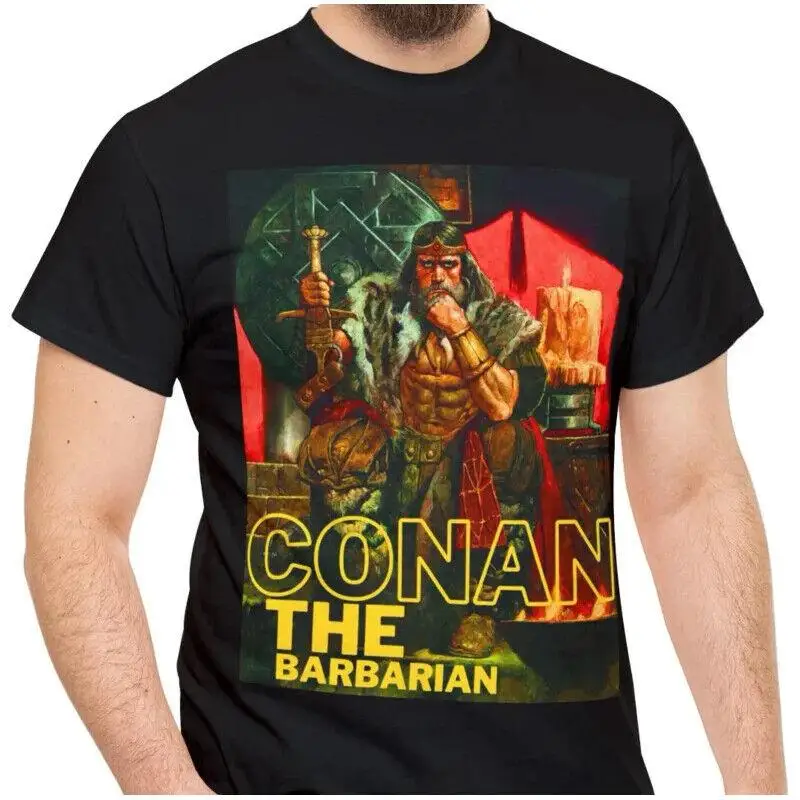 Retro Conan The Barbarian Vintage Men'S Son Dad Boyfriend T Shirt S M L Xl
