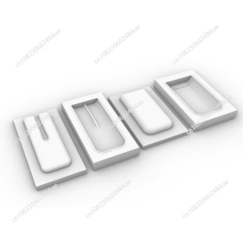DIY handmade leather craft tools, high-quality cold-pressed molds POM material molding molds, a set of two-pack molding molds