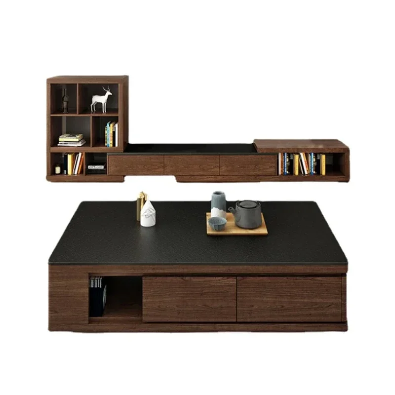 

Coffee Table TV Cabinet Combination Modern Minimalist Living Room Small Apartment TV Stand Living Room Furniture