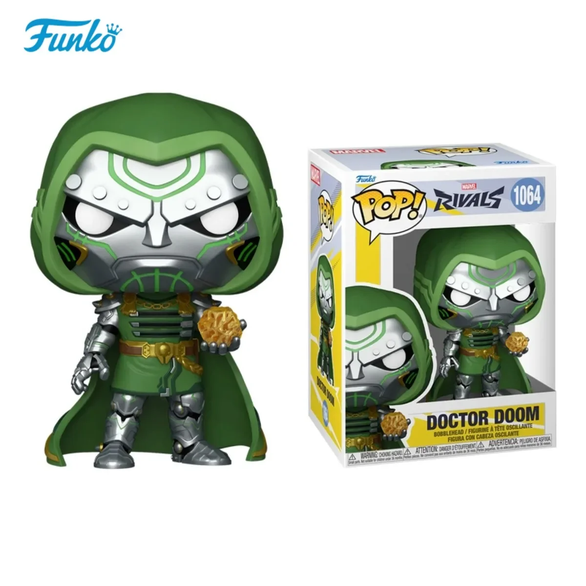 FUNKO POP Vinyl Figurine Fantastic Four Doctor Doom Marvel Rivals Super Hero Action Figure Collection Desk Decor Boy Adult Gift - Image 5