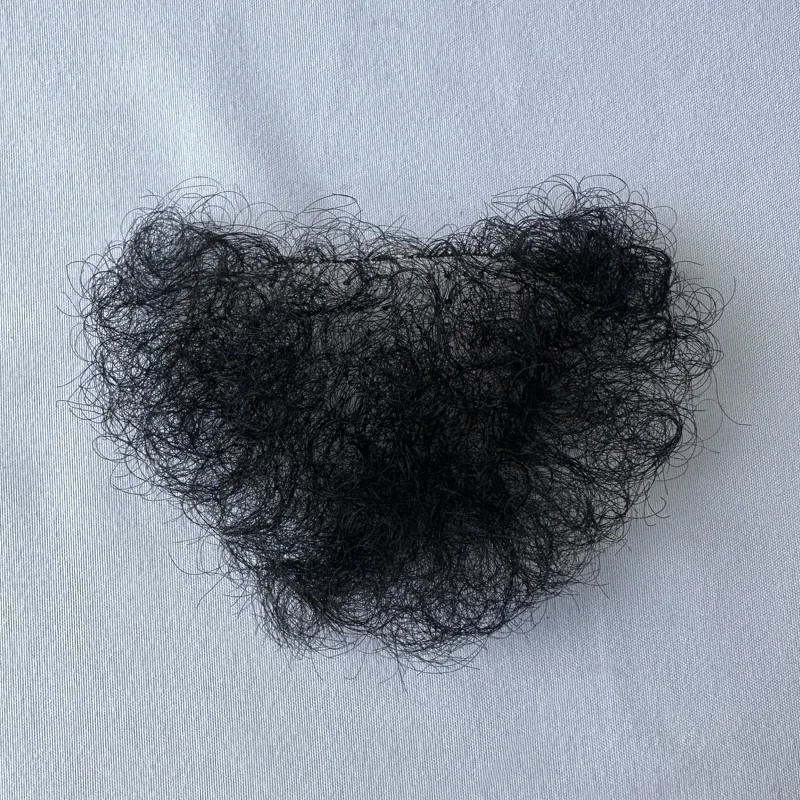 Girl's Pubic Hair Patch Simulated Doll Male Female Body Hair Large-sized Armpit Hair Natural Invisible Breathable Fake Hair