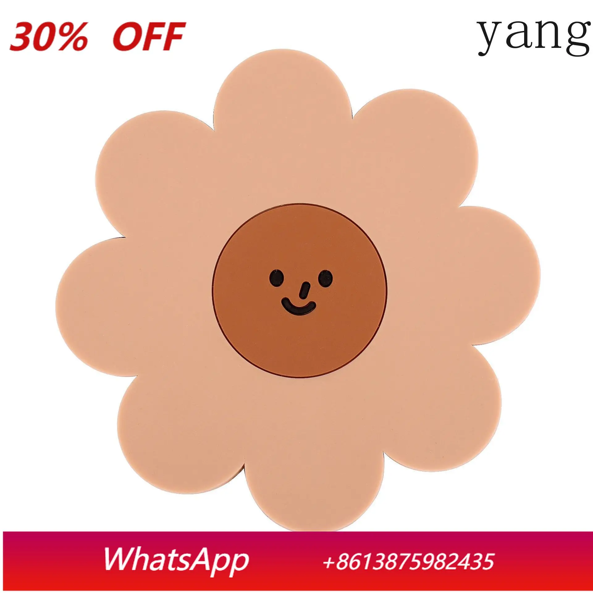 

CX Creative Household Pot Pad Soft Rubber Thickened Anti-scalding Bowl Pad Restaurant Desktop Non-slip Teacup Pad