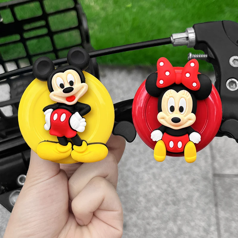 

Disney Mickey Animation Cartoon Cute Bicycle Bell Creative Kawaii Boys and Girls Toys Scooter Mountain Bike Horn Gift Wholesale