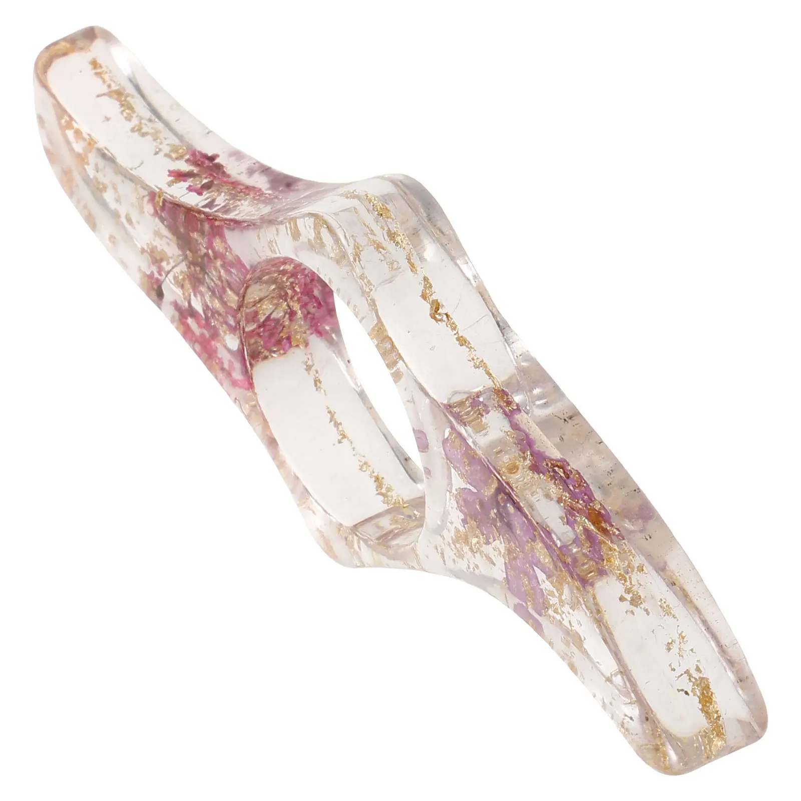 Charming Flower Bookmarks Ideal Gift Book Lovers Practical Design Secure Finger Hold Reading Experience Enhancer