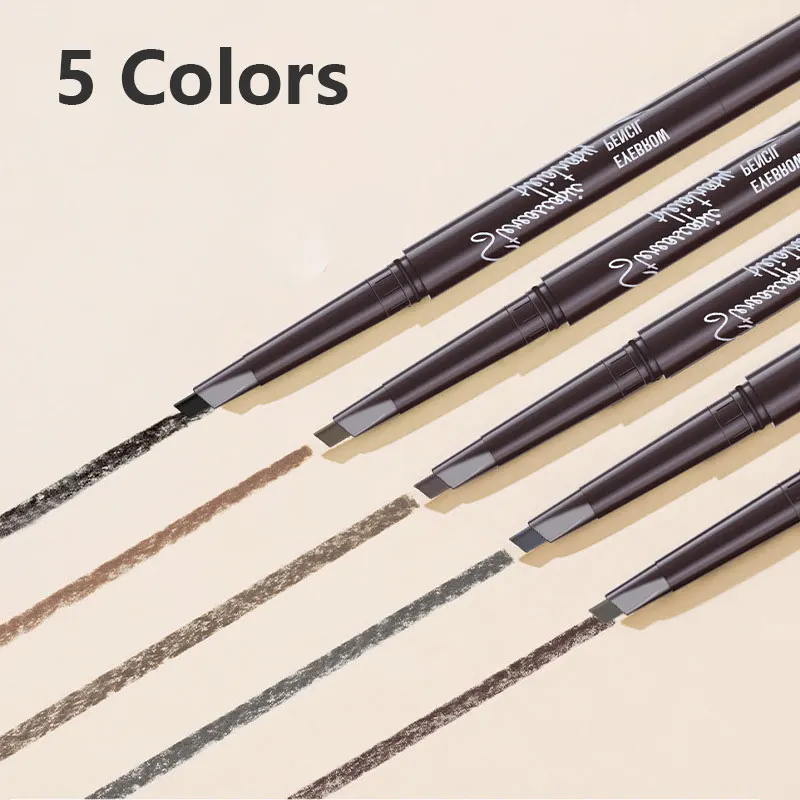 Matita per sopracciglia Microblading impermeabile Penna per sopracciglia da donna Marrone Prodotti per trucco professionale di alta qualità Cosmetici coreani