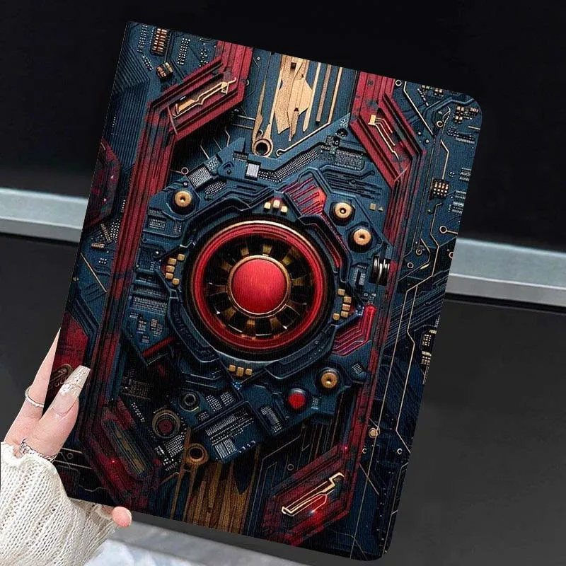 Hexagonal Pattern Design For Huawei MediaPad MatePad Honor Pro V6 9 V8 X9 X 10 13.3 11 Inch Pen Tray Tablet Case Popular