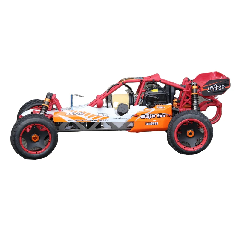 1/5 RC Saiya Baja 5B 2.4G RWD 80 km/h 29cc gas Fuel RC Buggy 2 tempi motore RTR RC auto con benzina