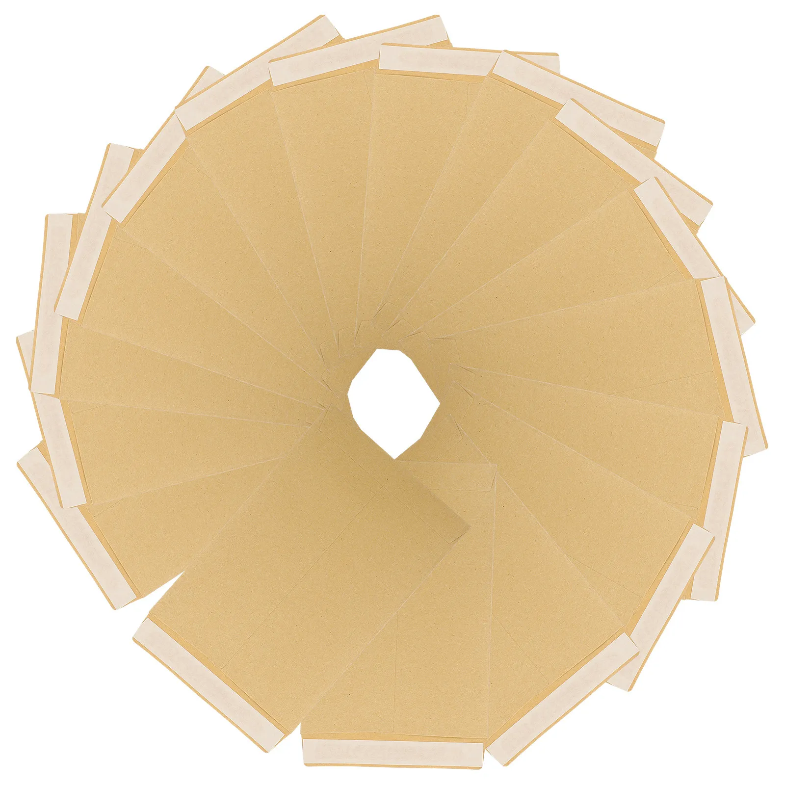

100Pcs Self Adhesive Money Envelopes Savings Challenge Budgeting Small Cash Organizer Kraft Paper Envelopes for Cash Gifts