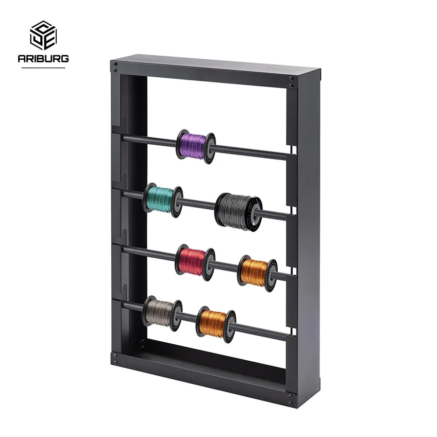 Wire Spool Rack Wire Spool Holder Cold-Rolled Steel Cable Dispenser Wire Spool Storage Dispenser for Electrical Industrial