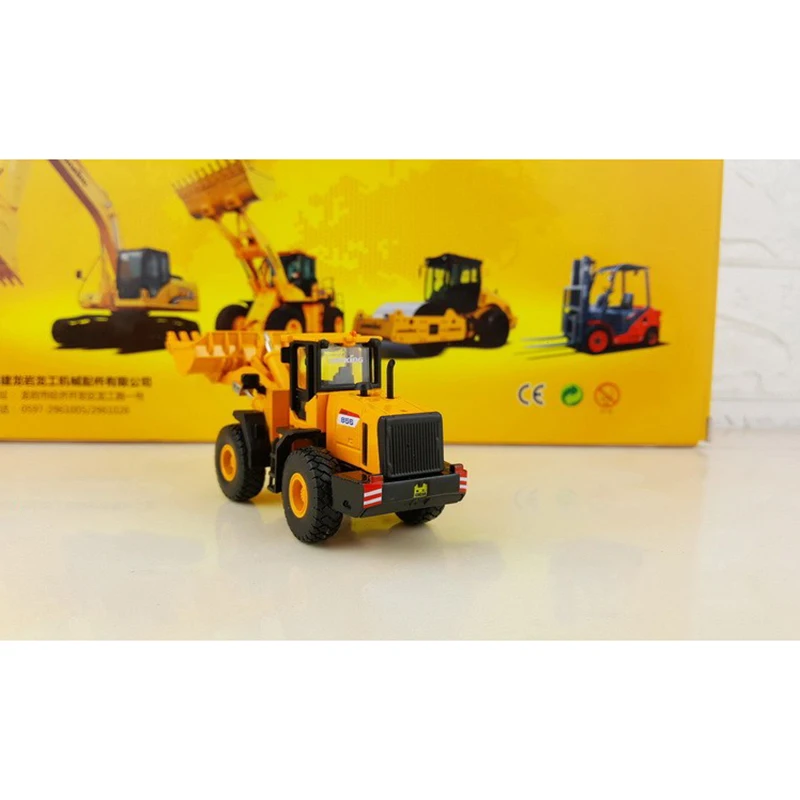 Die-casting 1:64 Scale LONKING CDM856 Loader Engineering Machinery Simulation Forklift Alloy Model Collection Ornaments Souvenir