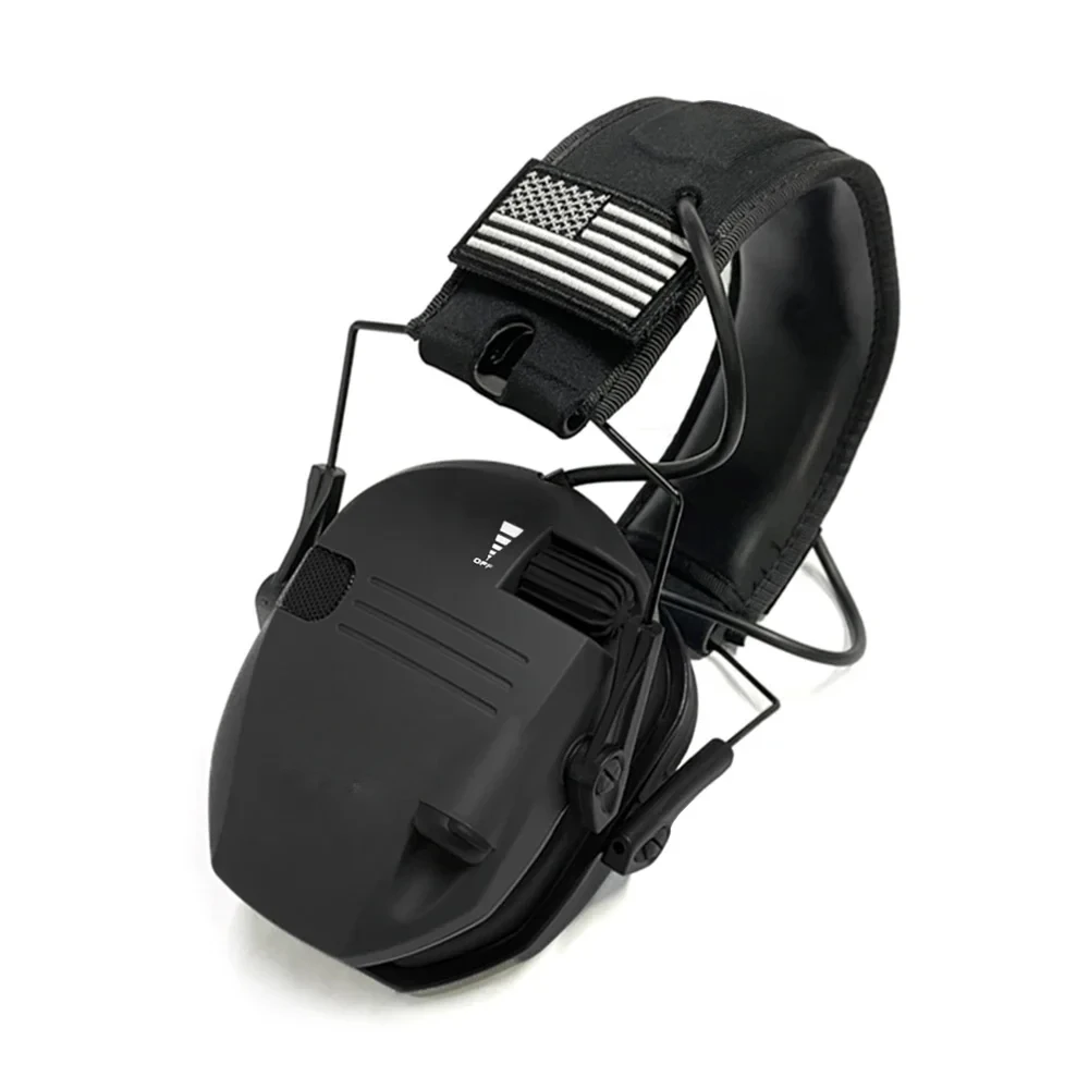 NRR-Casque de protection d\'oreille électronique pour le tir et la chasse, écouteurs à réduction de bruit, sensation américaine, 23dB