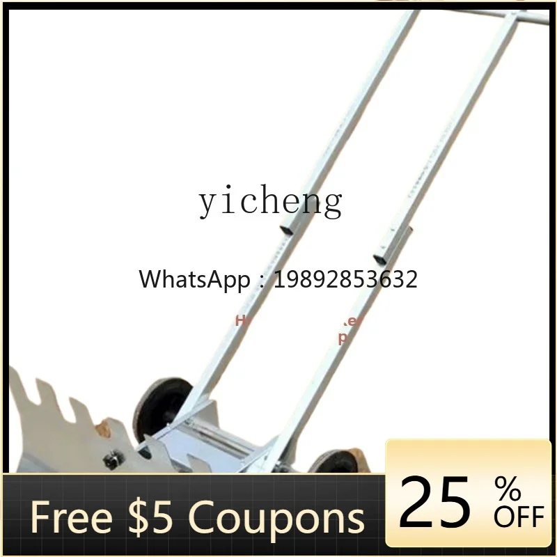 

agricultural hand push type grain scraping snow shoveling with wheel easy