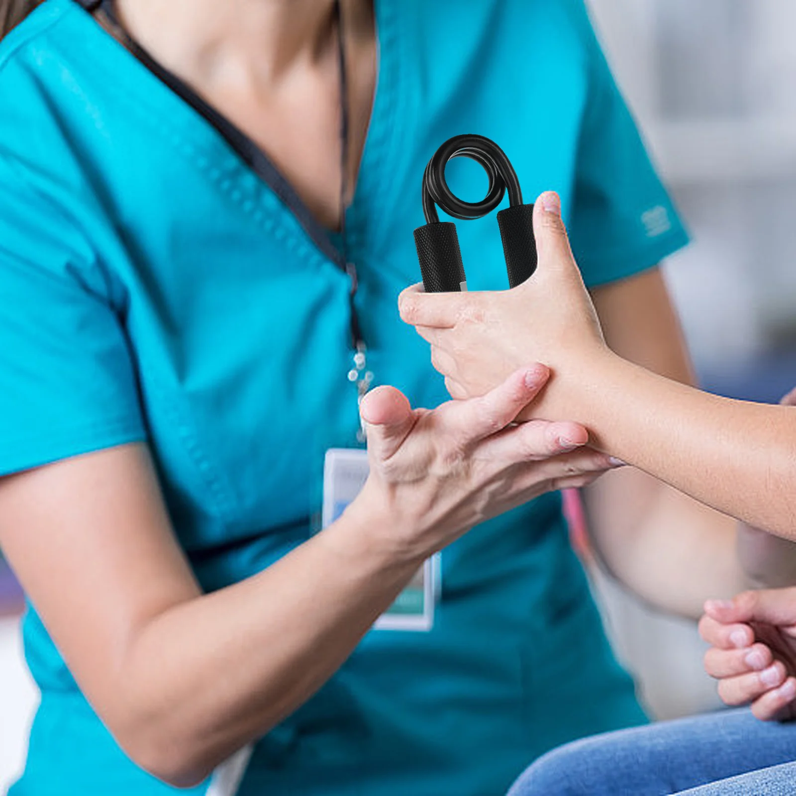 

Adjustable Grip Strengthener Hand Exerciser Metal Construction Wrist Trainer Portable Fitness Equipment Grip Strength